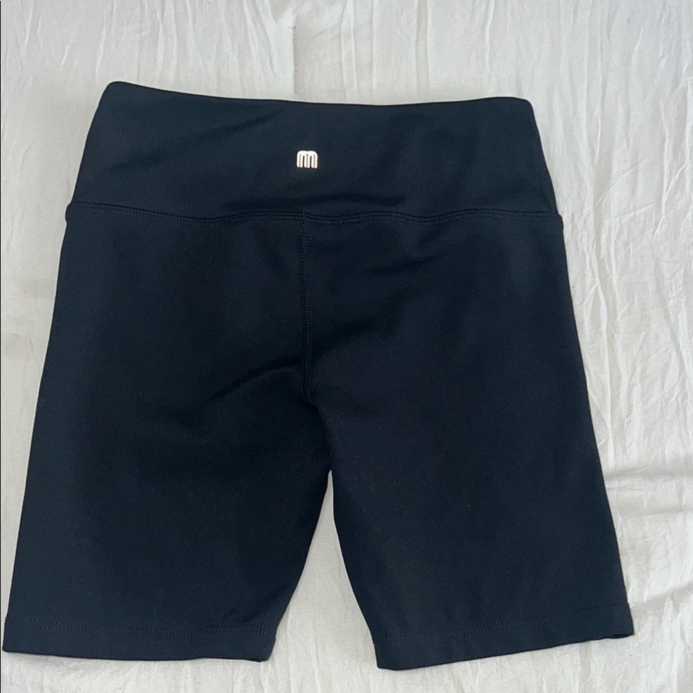 Mondetta Black Bike Shorts‎ Slim Fit Above Knee Size XS